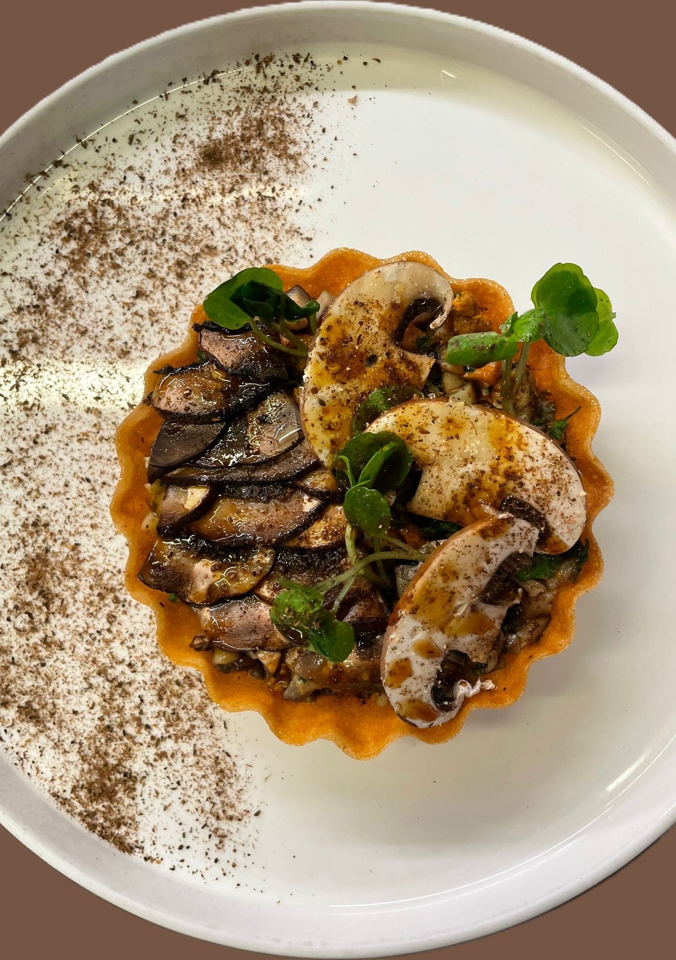Tartelette champignons de saison